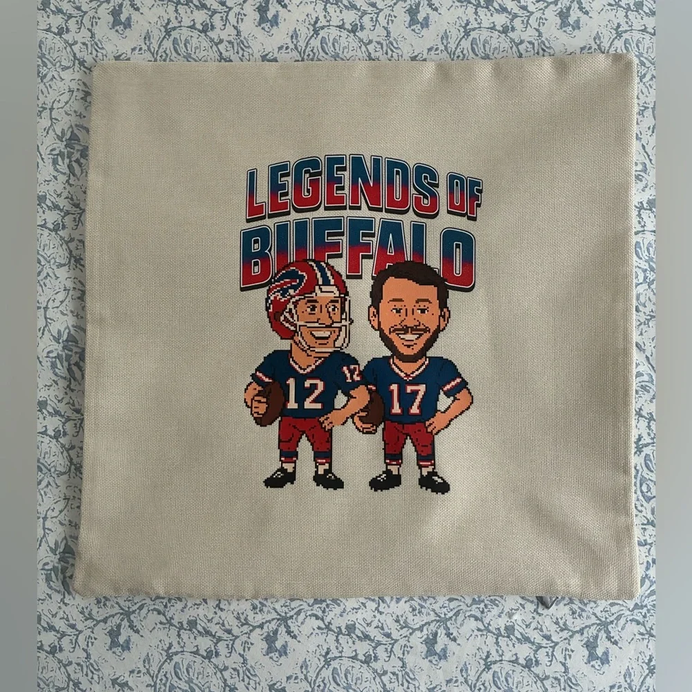 NEW! Legends of Buffalo Pillow Cover